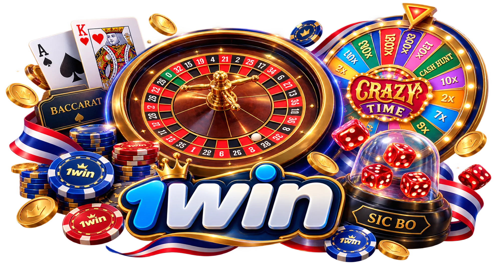 คาสิโนออนไลน์ 1win ในประเทศไทยสำหรับการเล่นเกมคาสิโนออนไลน์